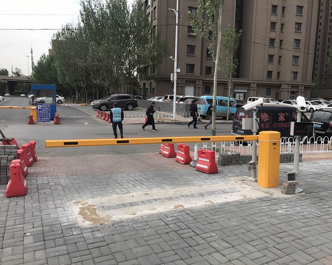 沈陽仙女湖車牌識別停車場系統