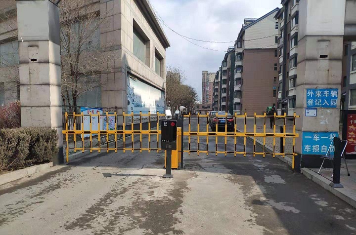 沈陽君安花園小區車牌識別系統