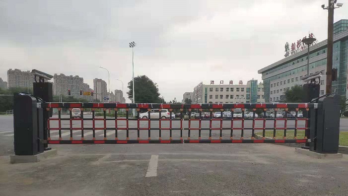 沈陽渾南國際產業園·日本園空降道閘車牌識別系統安裝